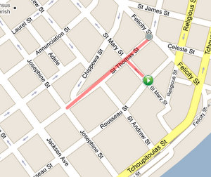 nopd6 crime walk - january 2011