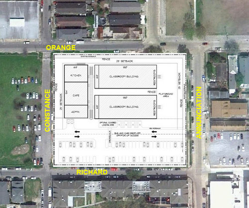 Audubon site plan 500