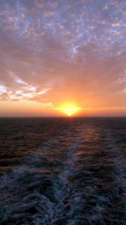 cruise sunset