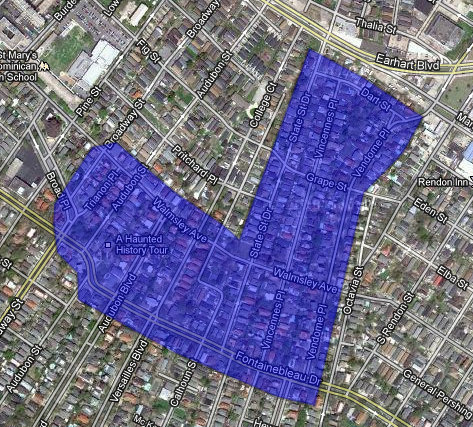 security district map