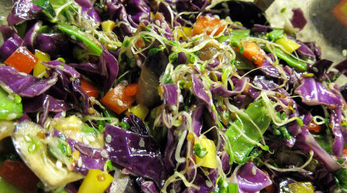 healthy thai salad