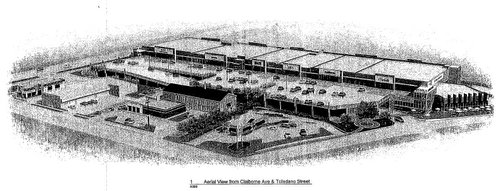 magnolia marketplace aerial view