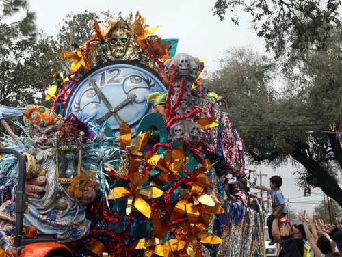 mid-city toasting father time