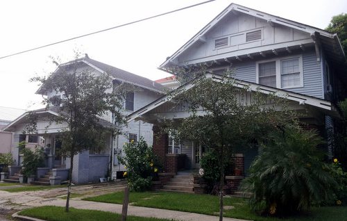 Lusher has bought two homes on the corner of its Willow Street campus. (Robert Morris, UptownMessenger.com)