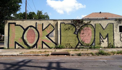 Long gone from Louisiana Avenue at LaSalle, but never forgotten: "Rok Bom." (photo by Jean-Paul Villere for UptownMessenger.com)