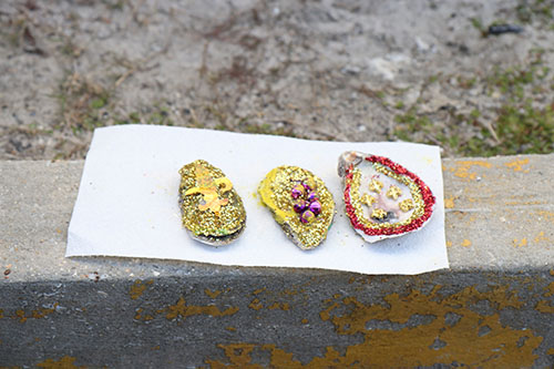 At the Freret Street Oyster Jam, you can get oysters raw, chargrilled and even bedazzled. (Zach Brien, UptownMessenger.com)