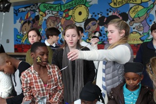 Teens Against Gun Violence -- founded by Granville Kaynor, Lizzie Redd, Fleming Redd and Talley Hodges -- and the Youth Empowerment Project hosted a New Year's Resolution Party Jan. 4 at the youth center on O.C. Haley Blvd. (submitted photo)