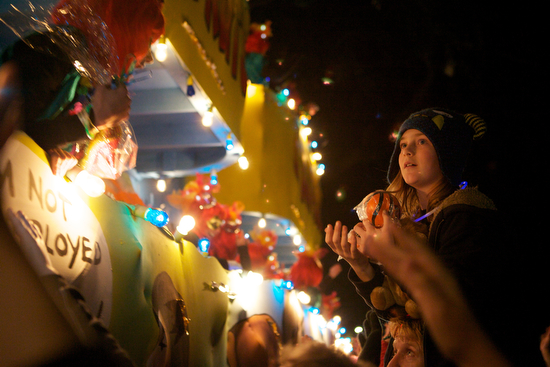The Krewe of Muses. (Sabree Hill, UptownMessenger.com)