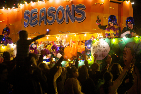 The Krewe of Muses. (Sabree Hill, UptownMessenger.com)