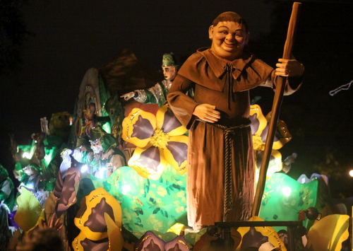 The Hermes "1984: Return to Sherwood Forest" float. (Robert Morris, UptownMessenger.com)