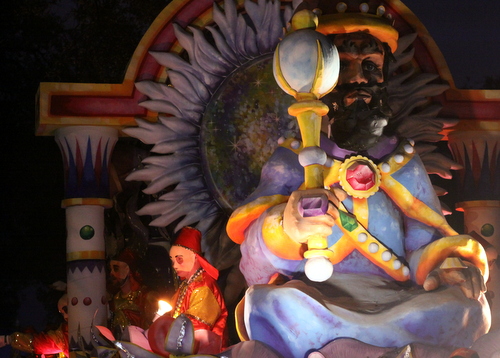 The Hermes "Great Mogul" float. (Robert Morris, UptownMessenger.com)