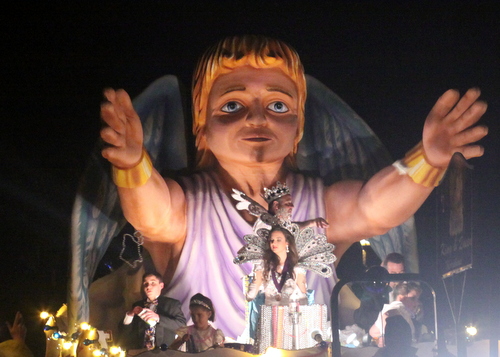 The Morpheus king and queen. (Robert Morris, UptownMessenger.com)
