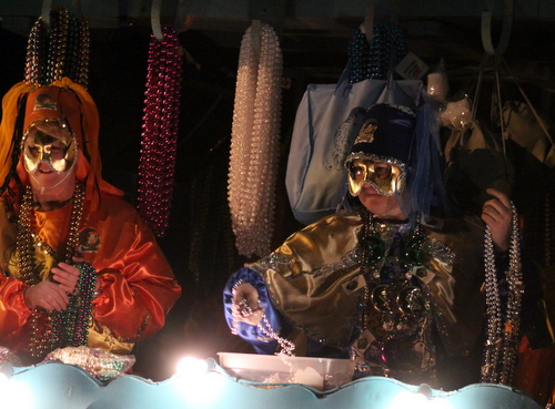 Riders in the Krewe of Morpheus. (Robert Morris, UptownMessenger.com)