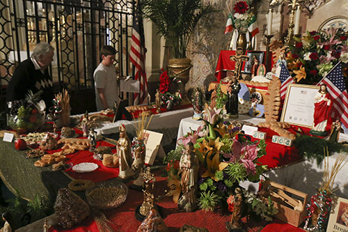 St. Stephen's church's Saint Joseph altar. (Zach Brien, UptownMessenger.com)