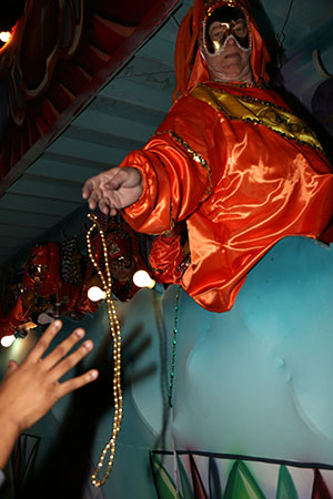 Morpheus' Memphis street float.