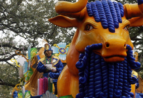 The Rex "Marduk" float. (Robert Morris, UptownMessenger.com)