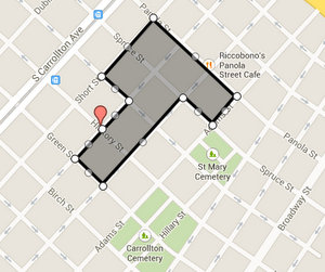 (map via NOPD)