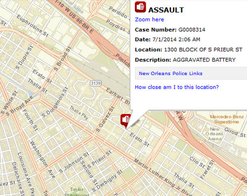 (map via NOPD)