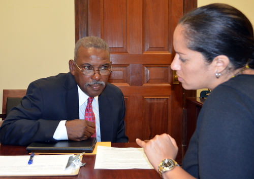 Joseph Bouie, who is running for the state House of Representatives seat vacated by City Councilman Jared Brossett. (Photo by Danae Columbus for UptownMessenger.com)