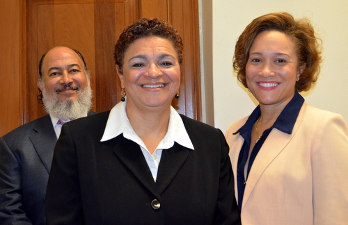 Judges Sidney Cates, Paulette Irons and Regina Bartholomew. (Photo by Danae Columbus for UptownMessenger.com)