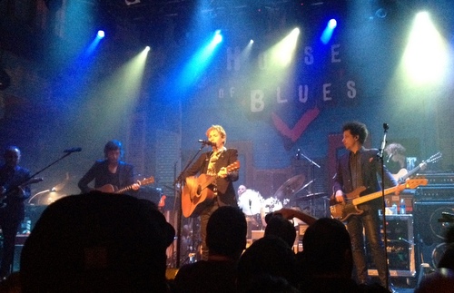 All eyes were on Beck at his sold out performance at the House of Blue in New Orleans. (photo by Jean-Paul Villere)