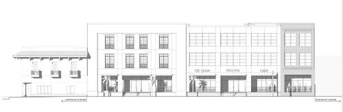 Another rendering of the Freret block face. (via nola.gov)