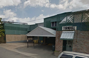 The Turnbull Bakery entrance on First Street. (via Google Maps)