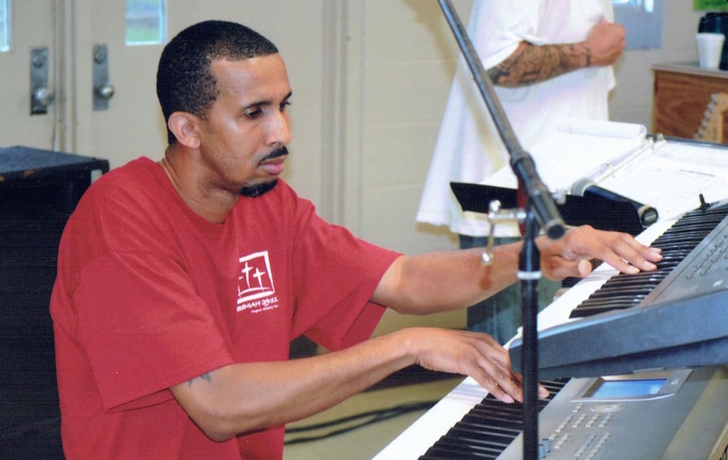 McKinley "Mac" Phipps, Jr. at Elayn Hunt Correctional Facility, 2015. Mac is currently serving a 30-year sentence for manslaughter, a crime for which