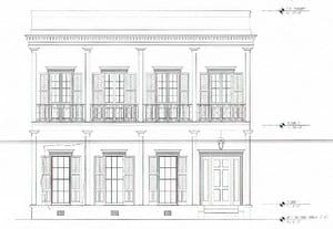 Renderings by MetroStudio architects for a new home at 918 Soniat. (via City of New Orleans)
