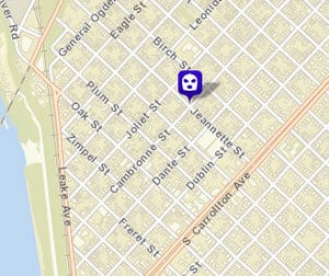 (map via NOPD)