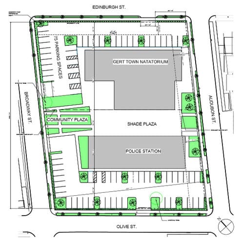 A plan for the site. (via nola.gov)
