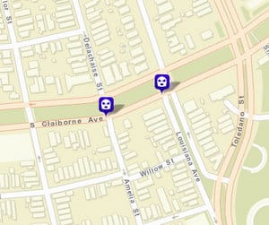 (map via NOPD)