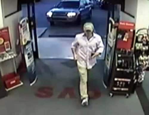 A still from the surveillance video provided in relation to the home invasion on Broadway Street. (via NOPD)