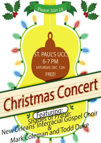 St. Paul's UCC christmas concert