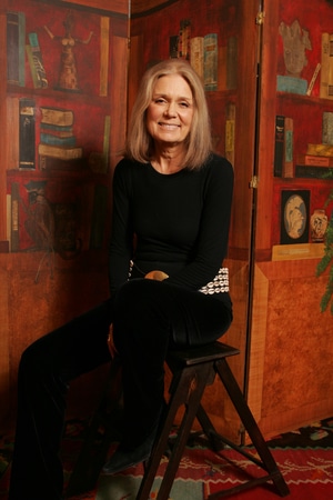 Gloria Steinem as photographed by Annie Leibowitz (via octaviabooks.com)