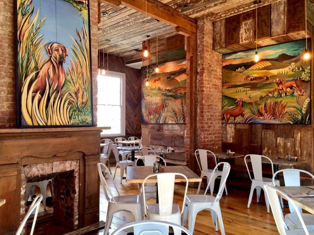 An interior view of Red Dog Diner (Kristine Froeba)