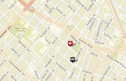 (map via NOPD)