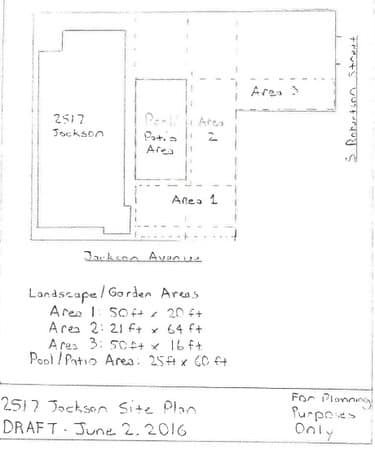 A tentative site plan. (via City of New Orleans)