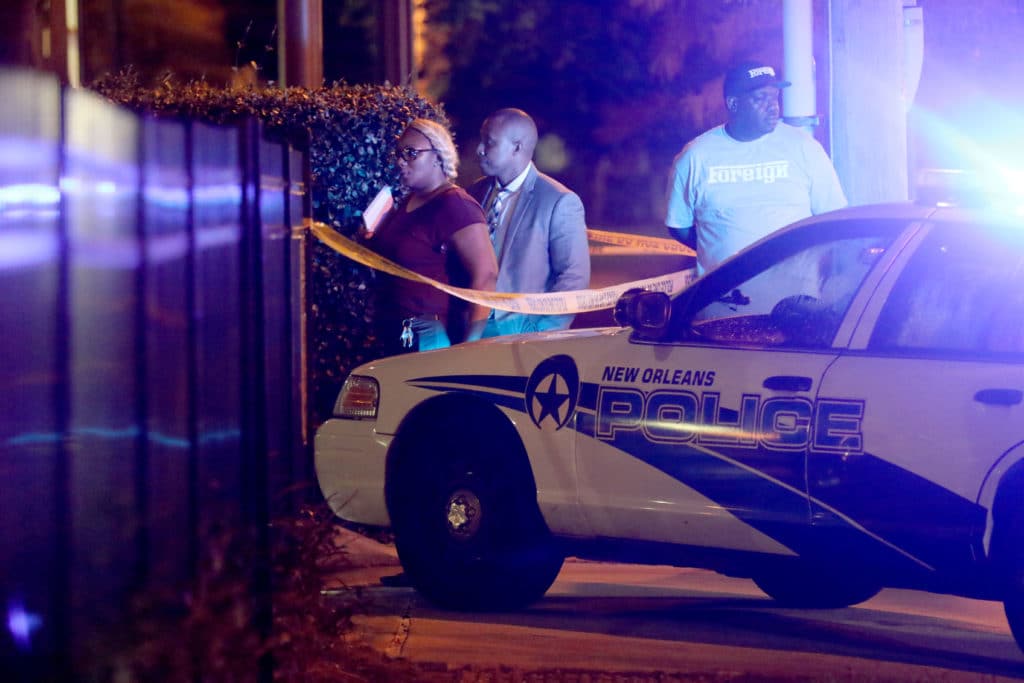 On Monday evening there was a homicide in the 600 block of St. Mary street near St. Thomas. One woman was killed in the incident according to the NOPD. (Zach Brien, UptownMessenger.com)