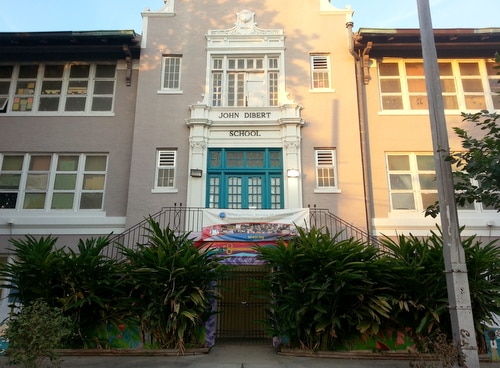 The International School of Louisiana hopes to remain at the John Dibert campus in Mid-City even after renovations of its Camp Street building are complete. (Robert Morris, UptownMessenger.com)