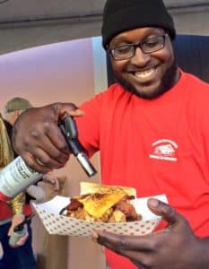 2015 Poboy Fest - Parkway Tavern Blow Torch Poboy (Kristine Froeba)