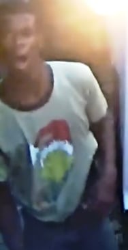Suspect in attempted burglary on Baronne Street (via NOPD)