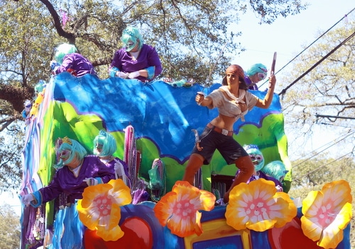 Uptown paraders shower the Krewe of Iris with 100th birthday love ...