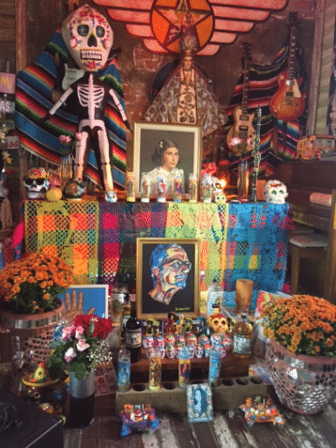 Day of the Dead altar from 2015. (Courtesy of Casa Borrega)