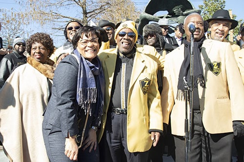 Photos: MLK’s legacy celebrated with speeches, music, march in Central