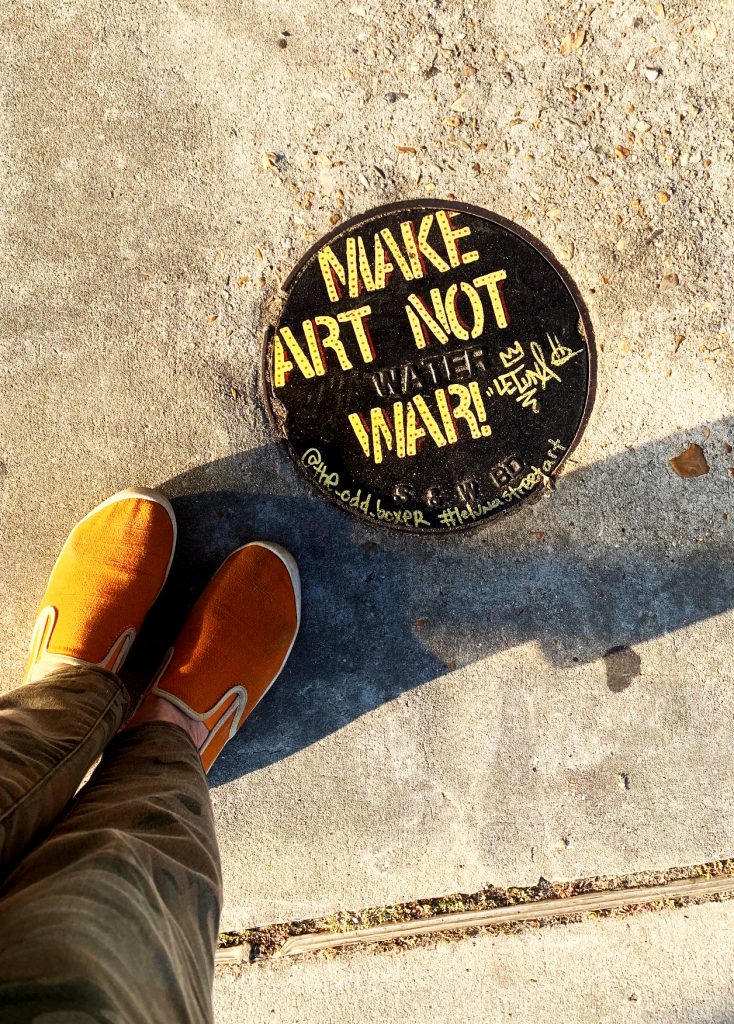 Water meter covers turned into public art on Uptown sidewalks – Uptown ...