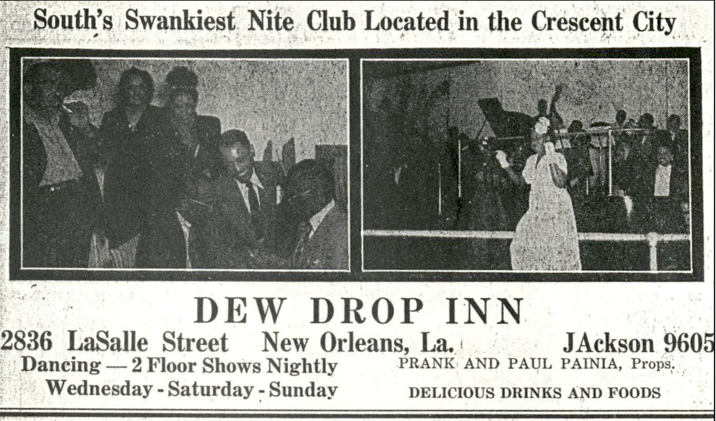 The renovation of the famous Dew Drop Inn is officially underway ...